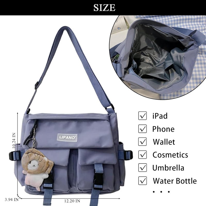 Extolove Cute Messenger Bag, Crossbody Bags for Women Kawaii Messenger Bags Purses - Image 4